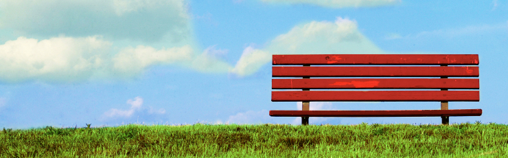 red bench